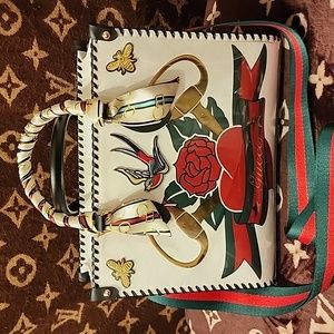 🛍️💘GUCCI Heart Tattoo Shopping Bag + DIY Kit = Fashionable Pocketbook👜
